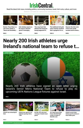 Cover of Irish Central