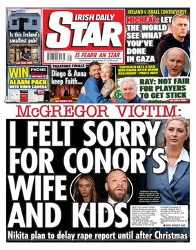 Cover of Irish Daily Star