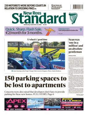 Cover of New Ross Standard