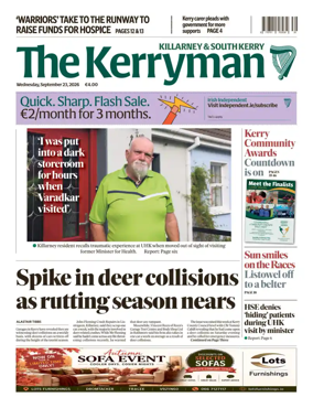 Cover of The Kerryman (South Kerry Edition)