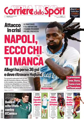 Cover of Corriere dello Sport (Campania)