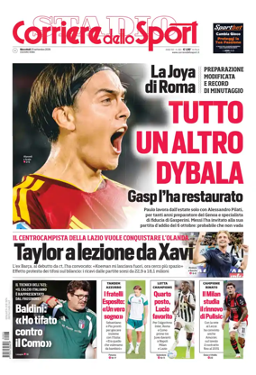 Cover of Corriere dello Sport (Lazio)