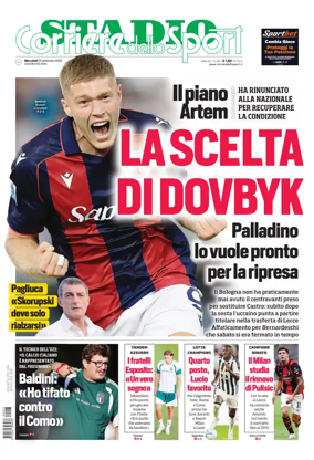 Cover of Corriere dello Sport Stadio (Bologna)