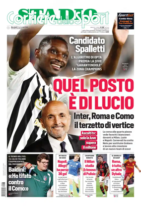 Cover of Corriere dello Sport Stadio (Nazionale)
