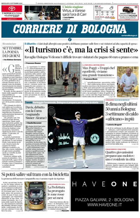 Cover of Corriere di Bologna