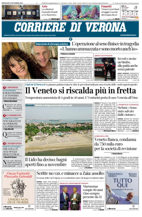 Cover of Corriere di Verona