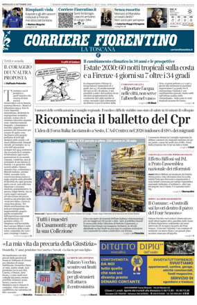 Cover of Corriere Fiorentino