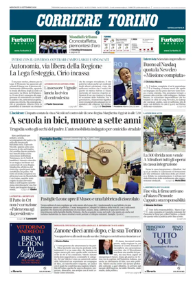Cover of Corriere Torino