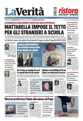 Cover of La Verita (Italia)