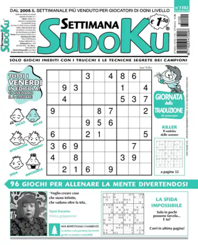 Cover of Settimana Sudoku