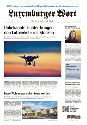Cover of Luxemburger Wort
