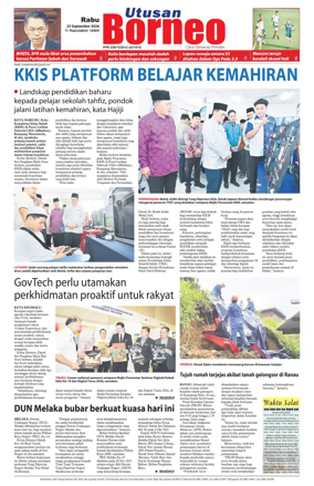Cover of Utusan Borneo (Sabah)