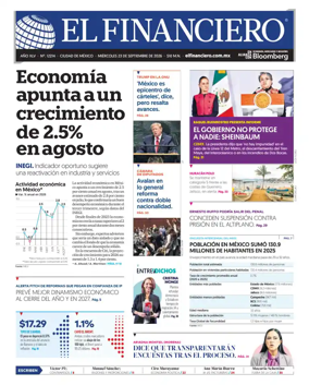 Cover of El Financiero