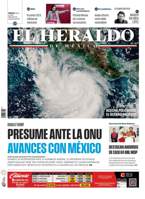 Cover of El Heraldo de Mexico