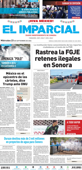 Cover of El Imparcial