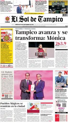 Cover of El Sol de Tampico