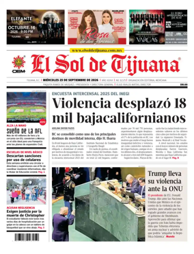 Cover of El Sol de Tijuana