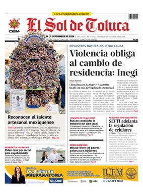 Cover of El Sol de Toluca