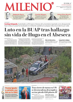 Cover of Milenio Puebla