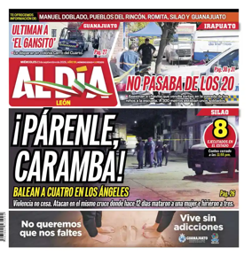 Cover of Periodico Al Dia (Leon)