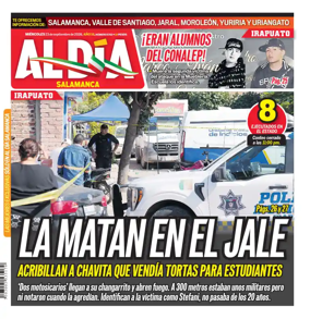 Cover of Periodico Al Dia (Salamanca)