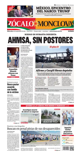 Cover of Zocalo Monclova