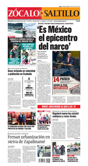 Cover of Zocalo Saltillo