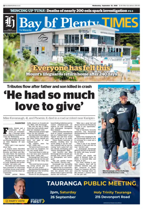 Cover of Bay of Plenty Times