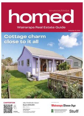 Cover of Homed Wairarapa