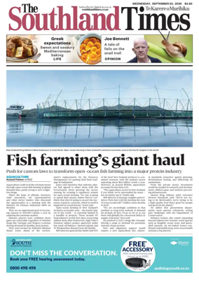 Cover of The Southland Times