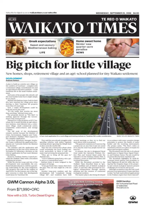 Cover of Waikato Times