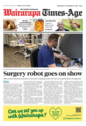 Cover of Wairarapa Times-Age (NZ)