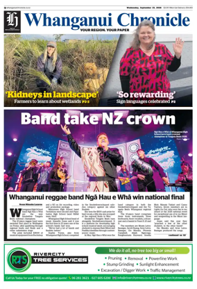 Cover of Whanganui Chronicle