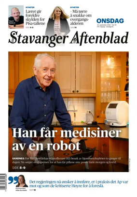Cover of Stavanger Aftenblad