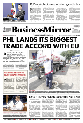 Cover of BusinessMirror