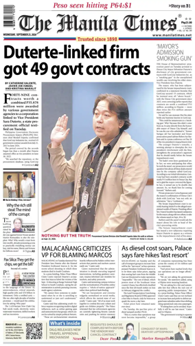Cover of The Manila Times