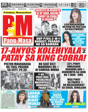 Cover of PM Pang-Masa