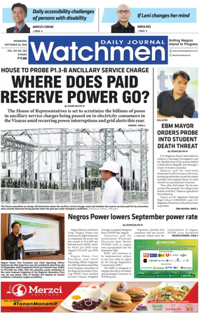 Cover of Watchmen Daily Journal