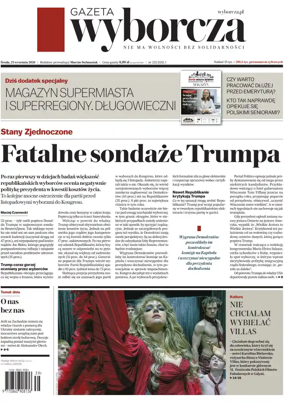Cover of Gazeta Wyborcza