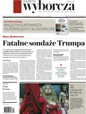 Cover of Gazeta Wyborcza Stoleczna