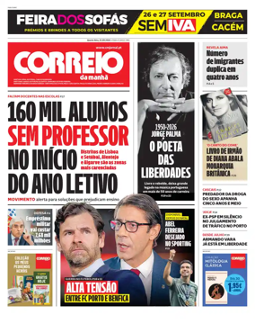 Cover of Correio da Manha