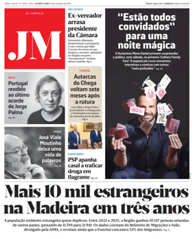 Cover of Jornal Madeira