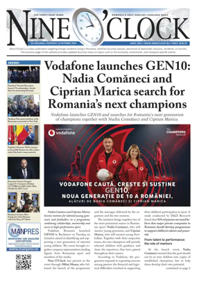 Cover of Nine o clock (Romania) Daily