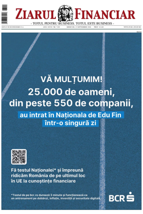 Cover of Ziarul Financiar