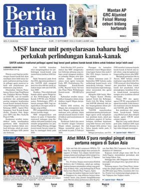 Cover of Berita Harian