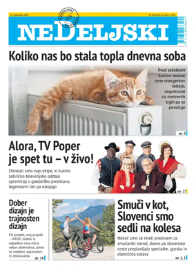 Cover of Nedeljski Dnevnik