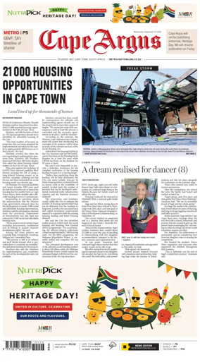 Cover of Cape Argus (PM Edition)