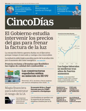 Cover of Cinco Dias