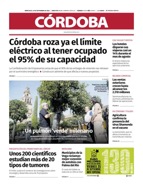 Cover of Diario Cordoba