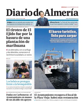 Cover of Diario de Almeria